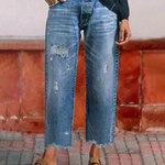 Harriet | The Cropped Straight-Leg Jean