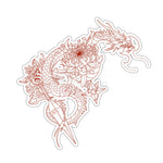 Stealth Dragon Tattoo Kunai Style