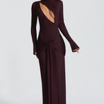 TAHNEE | PLUM MAXI DRESS