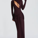 TAHNEE | PLUM MAXI DRESS