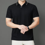 Giulio Woven Collar Polo