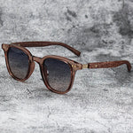 Timeless Artisan Retro Square Sunglasses