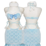 Pastel Winter Top & Skirt [MOEFLAVOR x Gloomy Bear]