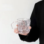 Glacier Rose Glass Mug
