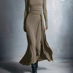 Naiara™ | Maxi Dress with Side Knot