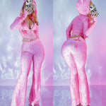 Vday Gloomy Bear Gyaru Track Hoodie/Pants