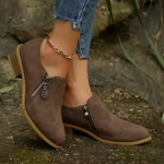 Bronte | Zip-Up Ankle Boots