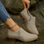 Bronte | Zip-Up Ankle Boots
