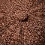 Virgilio Textured Woven Newsboy Cap