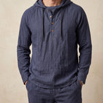 Vittorio Linen Hoodie Set