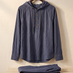 Vittorio Linen Hoodie Set