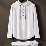 Vittorio Linen Hoodie Set