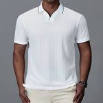 Giulio Woven Collar Polo