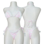 Winter Plush Cow Bikini