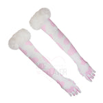 Winter Plush Cow Gloves Accessory
