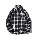 Driftwood Loose-Fit Plaid Shirt