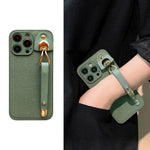 Feminique Leather Pattern Wrist Case