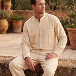 Zeno Linen Shirt and Trouser Set