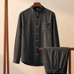 Zeno Linen Shirt and Trouser Set