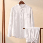 Zeno Linen Shirt and Trouser Set