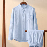Zeno Linen Shirt and Trouser Set